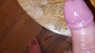 First-Timer Juggles Two Cocks for Double Climax