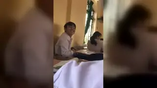 Long-Haired Guy Shows Off a Big Ass in Slow Motion