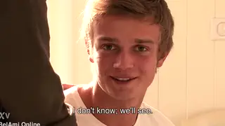 Muscular Teen Tops a Slim Twink Raw and Deep