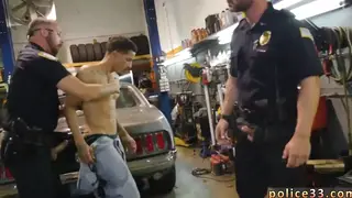 Police Officers Run an Interracial Threesome in Uniform