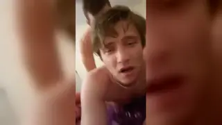 Twink Takes Rough Doggystyle from Boyfriend