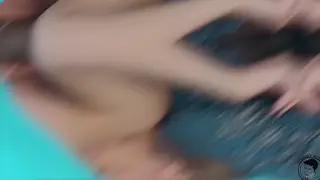 Blonde Latina in Lingerie Enjoys Rimjob Before Hard Doggystyle