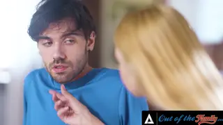 Stepmom Guides Virgin Stepson Through First Anal Lesson