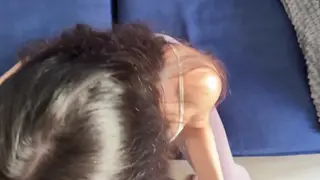 Curvy Brunette Gets Bent Over by Coach During Gym Session