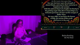 Brunette BBW Flaunts Voluptuous Curves Solo