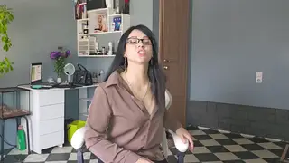 Blonde MILF Squirts During a Holiday Handjob
