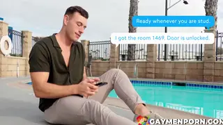 Slim Twinks Share Blowjob and Doggystyle in Amateur Clip