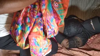 Curvy Indian Wife Pleasures Husband in 69