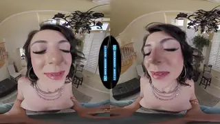 College Girlfriend Rides and Takes It Doggystyle in VR