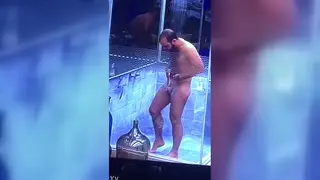 Teen Twink Shows Off Smooth Body in Bathroom Nude Clip