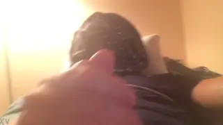 Homemade Clip Captures Quick Handjob Release
