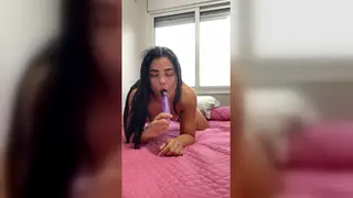Latina MILF Caught Masturbating Turns to Lesbian Play