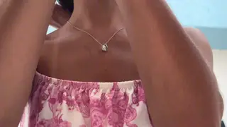 Petite Brunette Takes a Creampie After Deepthroat and Fisting