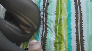 Office Employee in Stockings Takes a Creampie at Her Desk