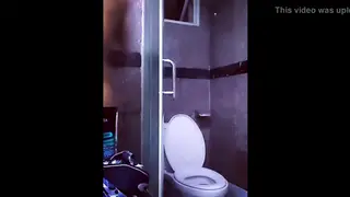Asian Guy Enjoys a Quick Bathroom Encounter