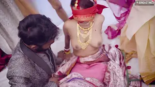 Pregnant Indian Wife Shared in Gangbang Orgy
