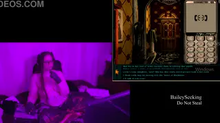 Voluptuous Brunette Bares All While Commentating Gameplay