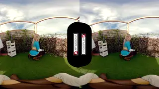 Blonde Cosplay Cutie Sucks and Rides in VR POV
