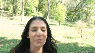 Slender Colombian Takes First Anal on Camera