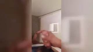 Amateur Shows Off Massive Cock and Round Ass Solo