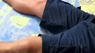 Amateur Guy Strokes Himself in a Private Session