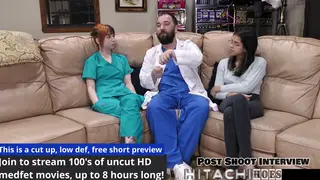Tattooed Soloist Pleasures Herself with Toys in Medical Roleplay
