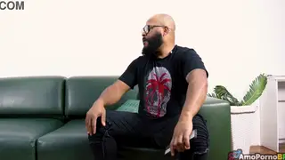 Latina Wife Welcomes Ex-Husband Back for a Kiss