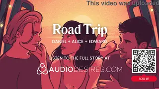 Audio Story: Car Threesome With Double Penetration