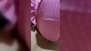 Customer Grabs Busty Asian Employee's Breasts
