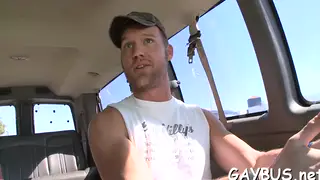 Two Men Share Deep Blowjobs and Explosive Cumshots