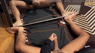 Latino Stud Takes a Massive Black Cock