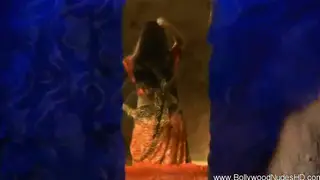 Indian Brunette Teases Boyfriend with Slow Striptease