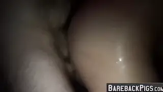 Hairy Bears Go Bareback in Steamy Shower Encounter