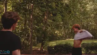 College Twinks Turn Strip Basketball Into Raw Bareback Fucking