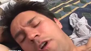 Mature Hunk Takes Deepthroat and Doggystyle From Lover