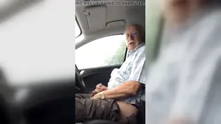 European Femboy Strokes Hard Cock in Public Car Park
