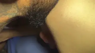 Interracial Bareback Couple Ends With Internal Finish