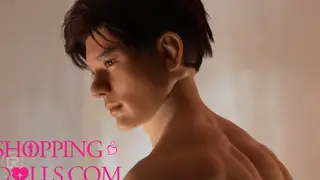 Muscular Stud Delivers a Sloppy Blowjob in Close Quarters