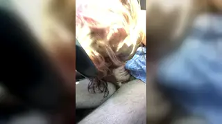 Voluptuous BBW MILF Deepthroats in a Parked Car