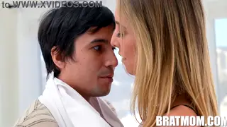 Stepmom Delivers a Sultry Blowjob in POV