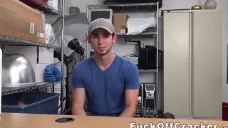 Tattooed Employee Takes a BBC in the Office on POV