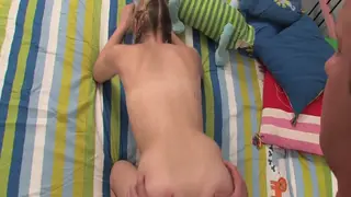 Blonde Teen Tries Anal for the First Time on Camera