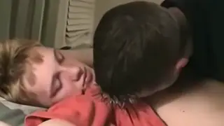 Tattooed Twink Gives a Wet Blowjob and Rimming
