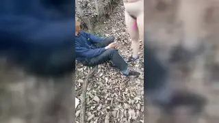 Asian Wife Enjoys Outdoor Encounter With Older Man