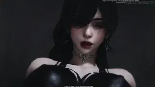Asian Dominatrices Crush Shrinking Sub in Bondage Sandwich