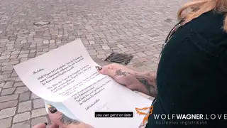 Tattooed Voluptuous Babe Delivers Outdoor POV Blowjob