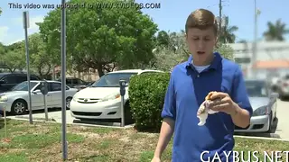 Two Guys Trade Deep Blowjobs in an Intense Amateur Clip