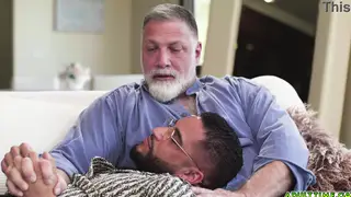 Hairy Bears Train a Newcomer in a Raw Threesome