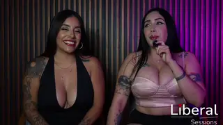 Curvy Latina First-Timer Handles Two Cocks in Every Position