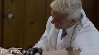Muscular Doctor Rims Patient Before Bareback Fuck
